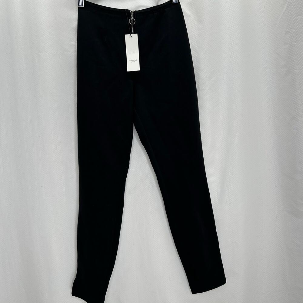 Elizabeth and James black Brody pants NWT classic office work ankle